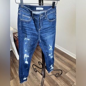 Cello distressed darkish skinny jeans 1/25